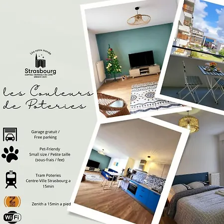 Les Couleurs De Poteries - Avec Garage Gratuit Appartement *